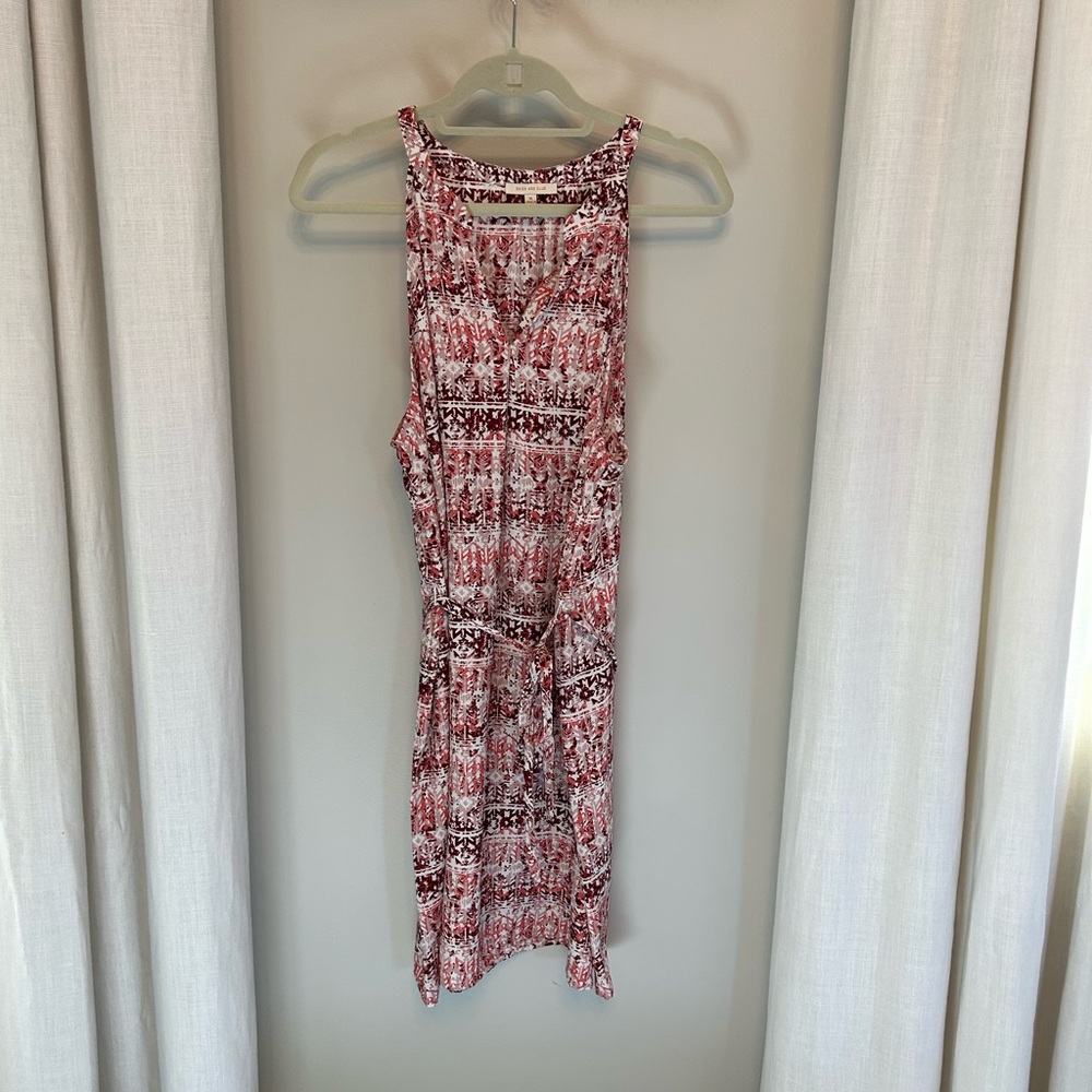 Skies Are Blue Alayna Split Neck Dress | XL